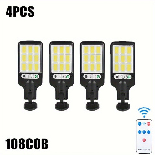2/4/6 Packs Solar Outdoor Lights Solar Powered Motion