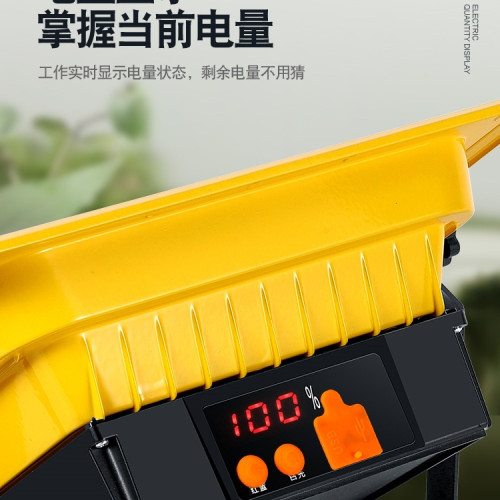 LED充電投光燈家用停電應急超亮防水工地照明燈戶外擺攤露營手提
