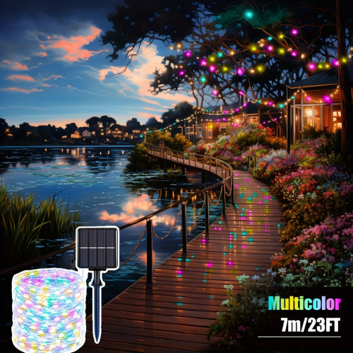 300LED 105FT solar outdoor decoration Fairy light