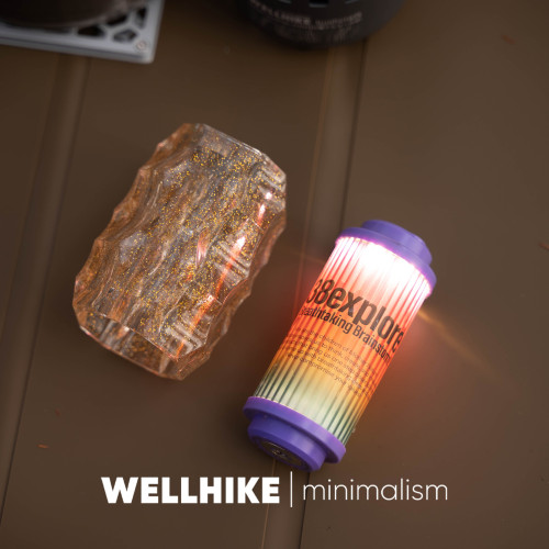 WELLHIKE戶外玲瓏燈罩PRO 水晶薄透高品質38燈露營goalzero燈裝飾