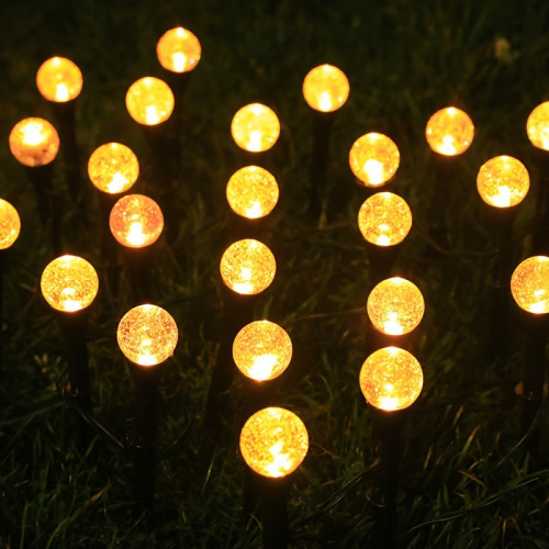 30/50 Lights Solar led Ground Plug Bubble Ball Lights