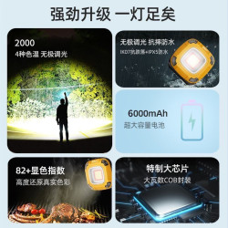 F5G熱款多功能露營燈強光長續航可充電led燈應急燈野營燈掛式營地