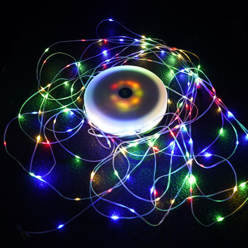 新款露營卷尺燈超長燈串戶外可攜式多功能用天幕帳篷照明裝飾燈