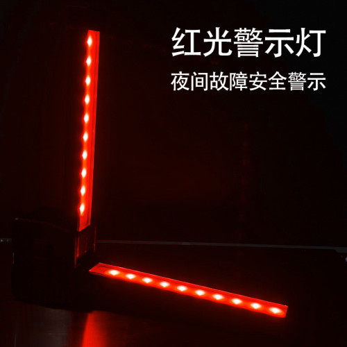 新款多功能COB工作燈 led檢修燈帶磁鐵 冷光+暖光+紅光露營燈