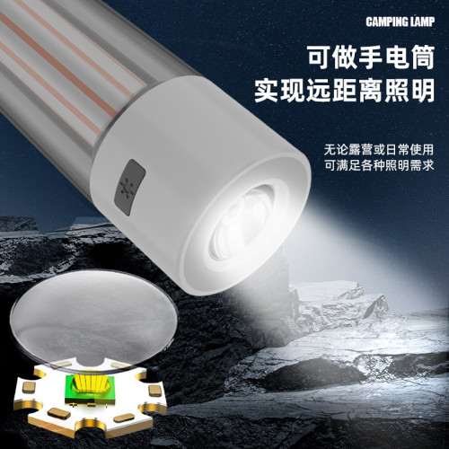 新款多功能露營燈 Tpye-C充電磁吸工作燈 戶外營地燈野營燈帳篷燈