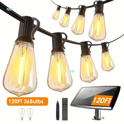 60FT/120FT/240FT Solar String Lights Outdoor Solar Patio
