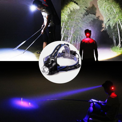 頭燈強光感應充電超亮遠射LED頭戴式手電筒釣魚夜釣礦燈