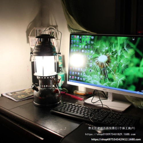型老式仿古海鐵錨汽燈高亮度燈紗罩超亮取暖馬戶外煤油燈