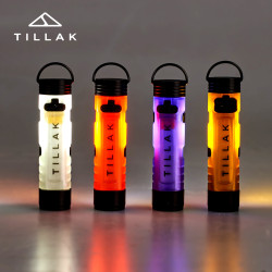 Tillak迷你口袋帽夾燈 戶外露營氛圍led長續航救災應急手電燈照明