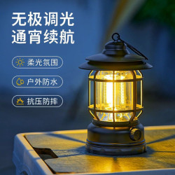 戶外露營續航充電照明超長營地野營可充電帳篷氛圍馬燈掛式