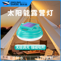 新款戶外露營帳篷照明家用應急燈夜市照明擺攤太陽能充電超長續航