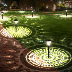 10PCS Solar Pathway Lights for Yard & Garden – Ultra