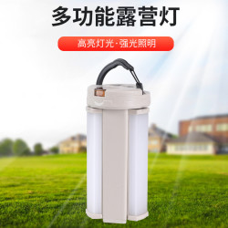 多功能野營燈營地復古led氛圍帳篷燈手提小夜燈戶外usb充電露營燈