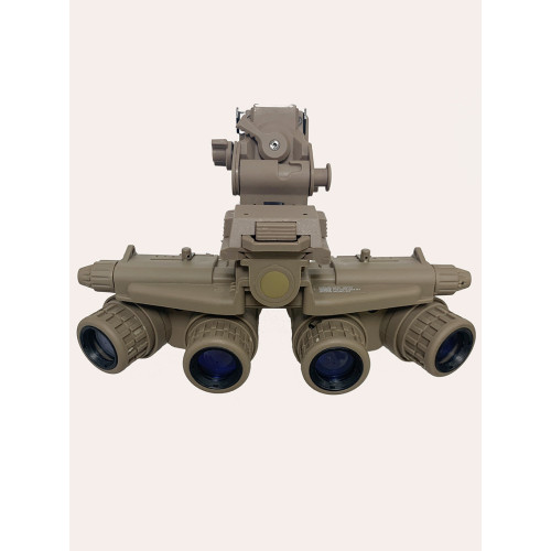 四筒四目夜視儀模型FMA NVG18軍迷戰術頭盔繙鬥車配件