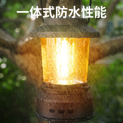 戶外露營燈帳篷燈野營照明營地氛圍充電手提復古馬燈超亮天幕掛燈