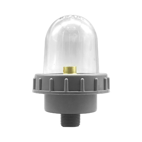 船用塑膠桅桿桅頂燈航行信號燈CXH5-2透明紅綠燈罩24V30W