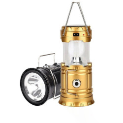 戶外馬燈5800T野營燈太陽能充電LED露營帳篷多功能復古手提拉伸燈