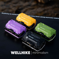 WELLHIKE戶外迷你高亮照明超長續航露營燈帳篷天幕氛圍稜甲艙頂燈