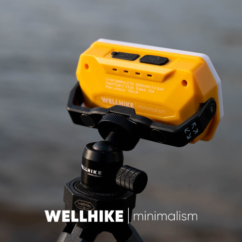WELLHIKE戶外迷你高亮照明超長續航露營燈帳篷天幕氛圍稜甲艙頂燈