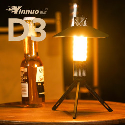 銀諾D3露營燈戶外營地燈氛圍帳篷燈掛燈led超長續航充電燈可攜式