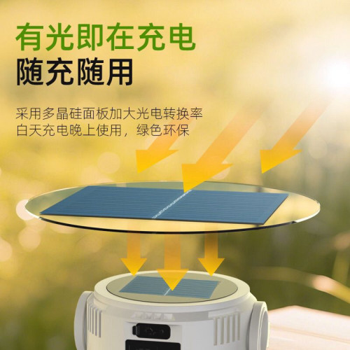 特種兵太陽能照明充電戶外露營燈帳篷夜市應急燈多功能家用耐用燈