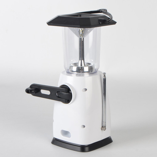 太陽能收音機戶外FM調頻接收機露營帳篷燈營地燈應急USB充電器