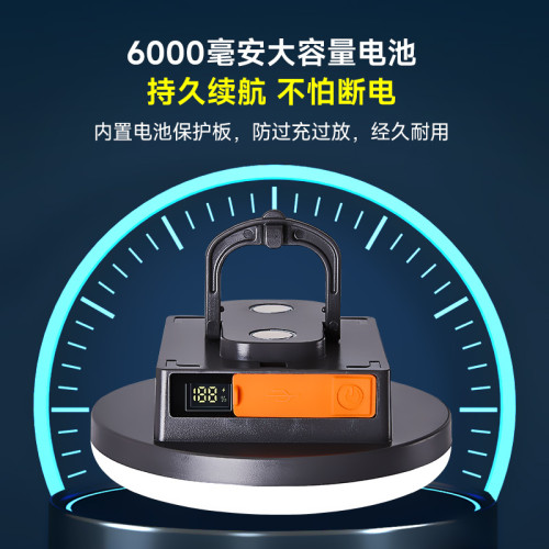 照明露營帳篷燈超長續航超亮掛燈野營戶外充電照明停電應急燈