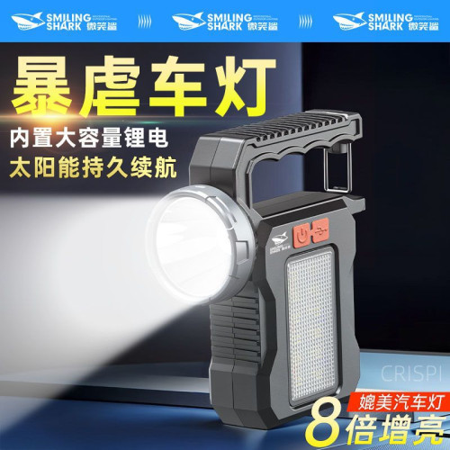 德規品質戶外照明手提燈充電超長續航可攜式防水強光室外工作燈