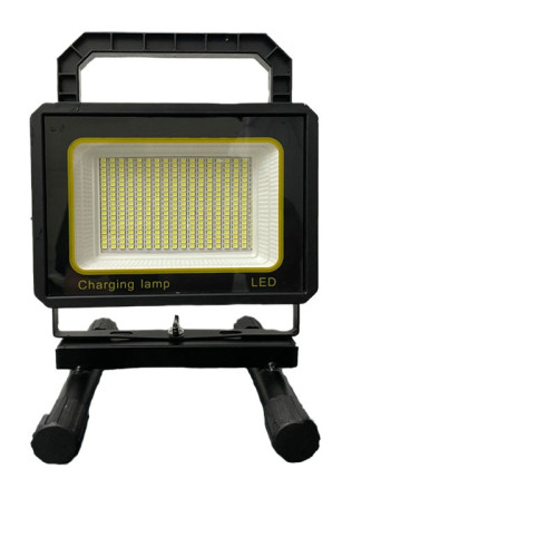 充電投光燈強光露營燈夜市地攤燈停電工地移動應急照明充電燈