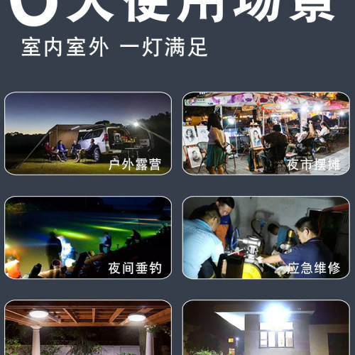 露營燈超長續航超亮野營帳篷營地停電應急天幕主燈戶外充電照明燈