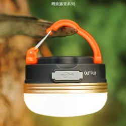 LED野營帳篷燈USB充電露營燈應急工作家居燈帶磁鐵可懸掛營地燈