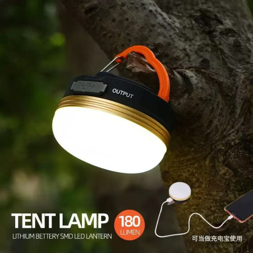 LED野營帳篷燈USB充電露營燈應急工作家居燈帶磁鐵可懸掛營地燈