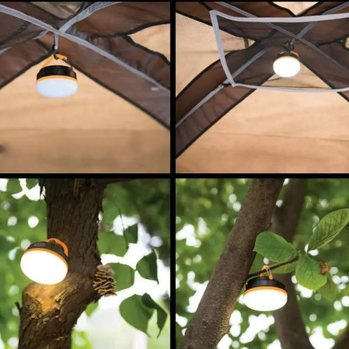 LED野營帳篷燈USB充電露營燈應急工作家居燈帶磁鐵可懸掛營地燈