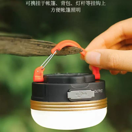LED野營帳篷燈USB充電露營燈應急工作家居燈帶磁鐵可懸掛營地燈