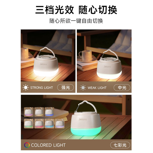戶外露營燈超長續航帳篷營地天幕氛圍掛燈野營應急可攜式充電照明燈