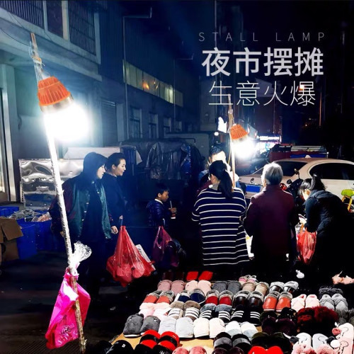 100WLED充電燈泡球泡擺攤夜市燈長續航特亮戶外家用停電應急燈