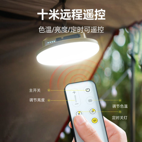 露營燈戶外長續航充電擺攤超亮室內照明燈停電應急夜市照明燈
