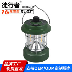 新款戶外太陽能露營燈長續航 長續航防水復古馬燈手提野營帳篷