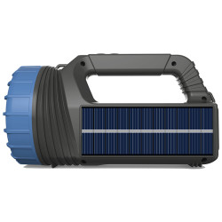 太陽能大手電筒家用小型充電式應急移動多功能可充電長續航野營
