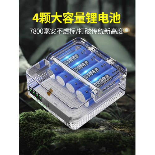 戶外露營燈超亮充電照明燈超長續航野營帳篷太陽能氛圍led應急燈