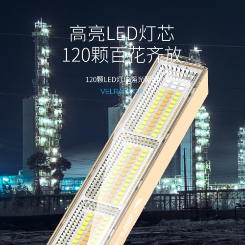 新款地攤夜市應急照明燈充電式戶外露營燈琯磁吸led燈超長續航擺