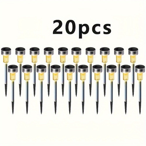 10PCS/20PCS Outdoor Solar Landscape Lawn Lights, Outdoor