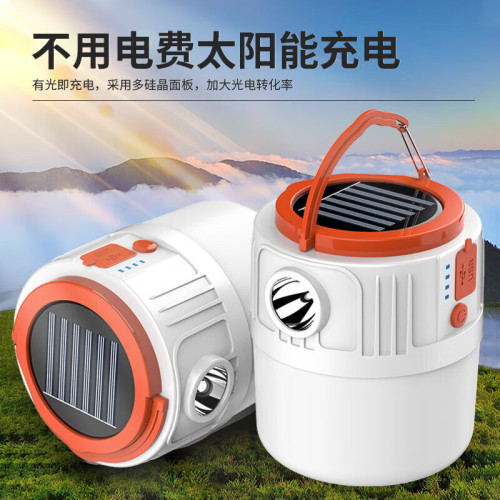 匹克太陽能帳篷露營燈氛圍燈led長續航手電筒多功能戶外光應急燈