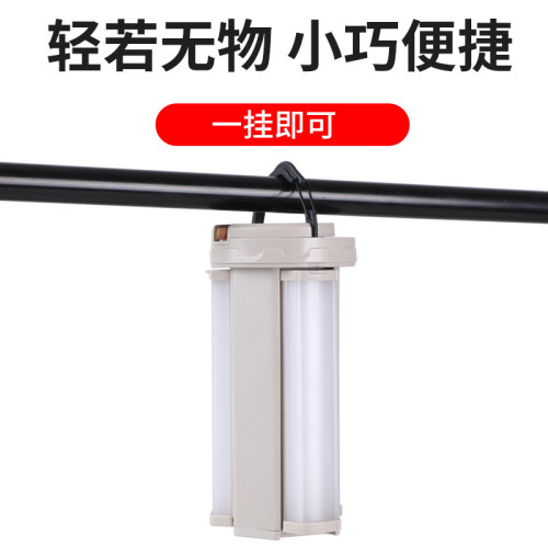 好玩的露營燈usb充電戶外露營氛圍帳篷燈強光泛光展開式led手提燈