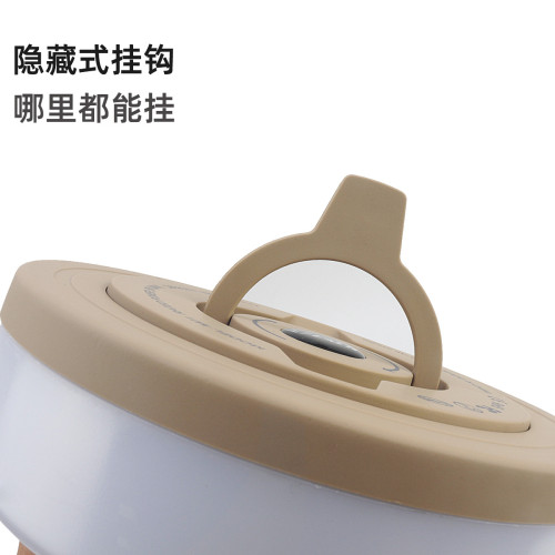抖音戶外露營卷尺燈野營氛圍燈防水可攜式收納串燈營地照明led