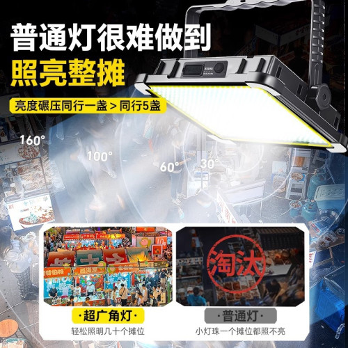 充電照明燈擺攤燈夜市燈超長續航地攤燈戶外野營露營燈停電應急燈 充電照明燈擺攤燈夜市燈超長續航地攤燈戶外野營露營燈停電應急燈
