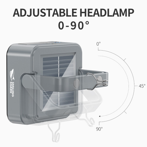 Outdoor solar camping light magnetic output charging