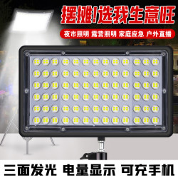 太陽能露營燈戶外充電式照明燈家用停電應急燈地攤燈營地燈野營燈