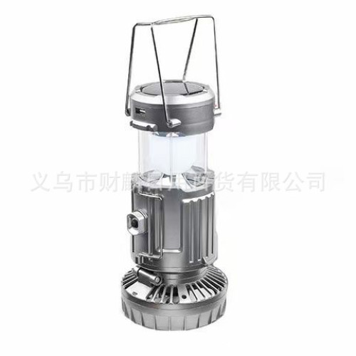 太陽能風扇馬燈露營戶外行動電源馬燈多功能手提燈應急帳篷野營驅蚊