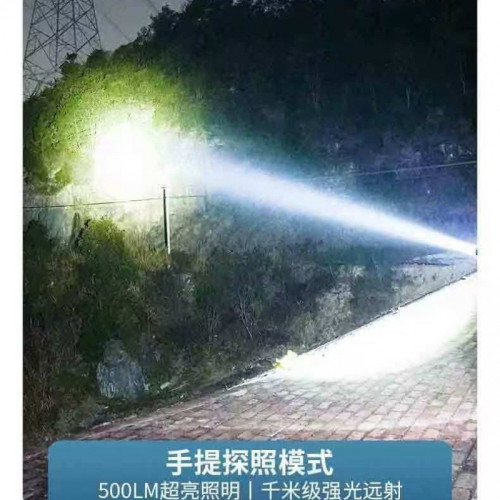 太陽能手提燈新款露營充電戶外超長續航應急燈野營照明燈